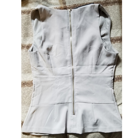 Nude dressy shirt - Picture 2 of 3